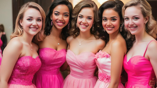 Be the Queen of Homecoming in the Cutest Pink Dresses