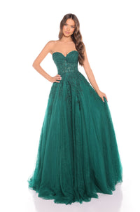 AMARRA Style 88412 Lace Applique Sweetheart Neckline Dress